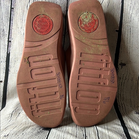 Fitflop Pink Mules & Clogs Comfortable Slip-On - Picture 4 of 12